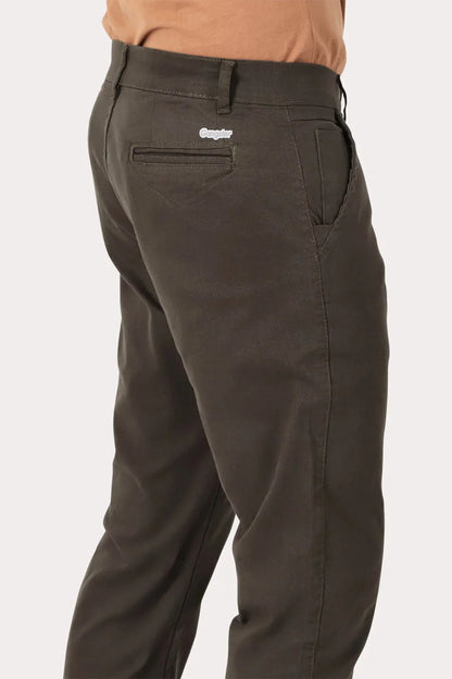 Pantalon Canvas Liso 0 VerdeGangster - Gangster