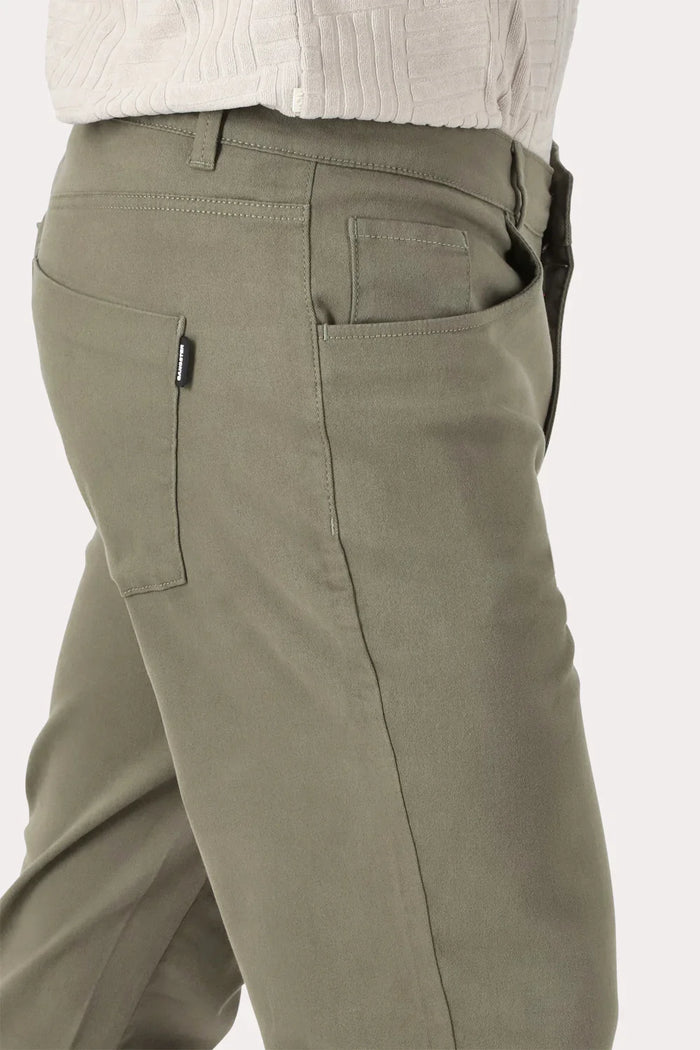 Pantalon Canvas Recto Fulton Verde Militar - Gangster