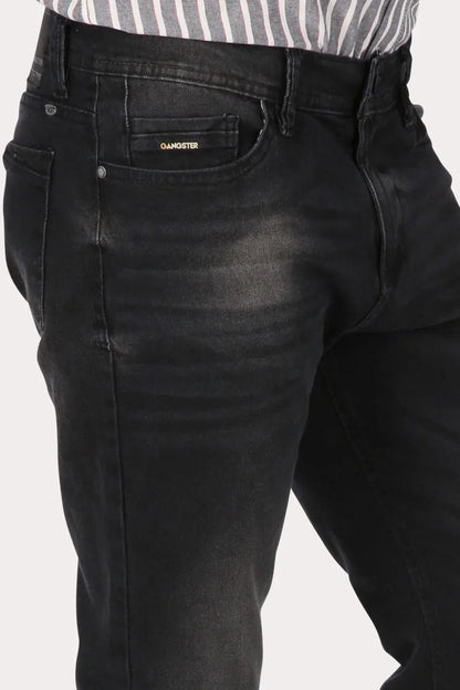 Pantalon Denim 0 Negro Gangster - Gangster