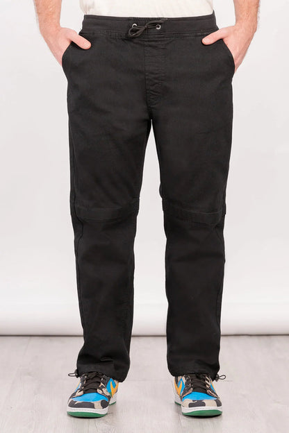 Pantalon Denim Groovy Negro Overcore - Gangster