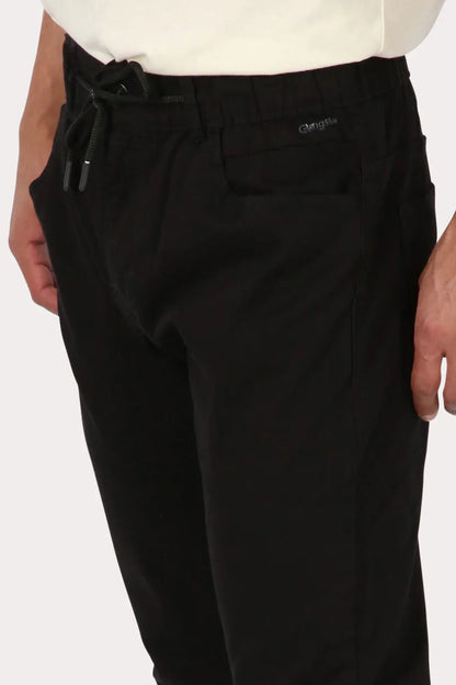 Pantalon Jogger Canvas 1 Negro Gangster - Gangster