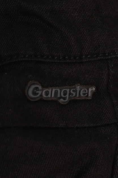 Pantalon Jogger Canvas 1 Negro Gangster - Gangster