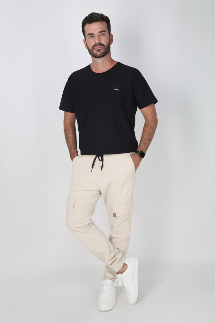 Pantalon Jogger Canvas Recruit Beige Gangster - Gangster