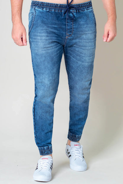 Pantalon Jogger Denim 0 Azul Gangster - Gangster