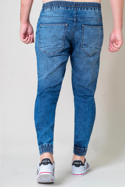 Pantalon Jogger Denim 0 Azul Gangster - Gangster