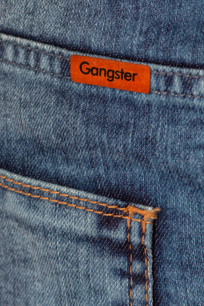 Pantalon Jogger Denim 0 Azul Gangster - Gangster