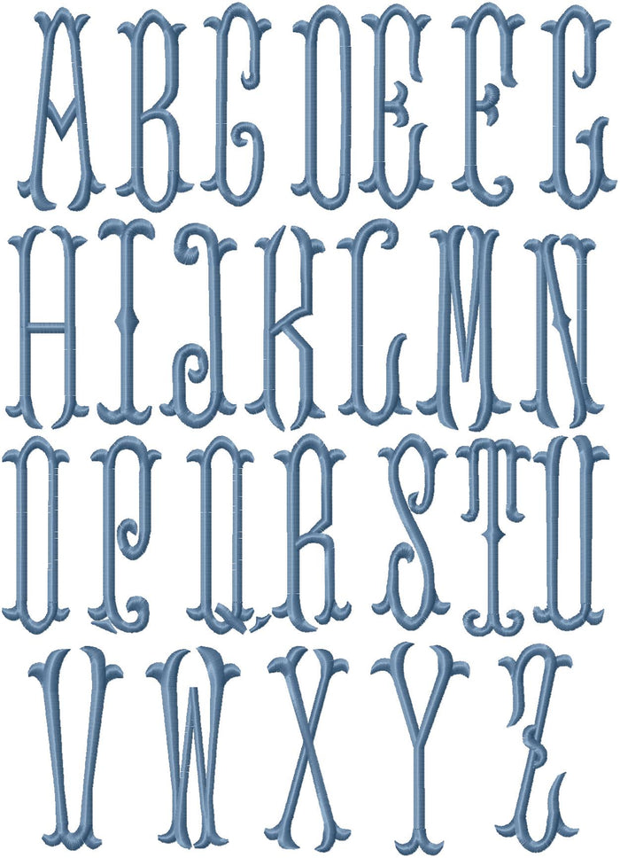 PARIS MONOGRAM FONT