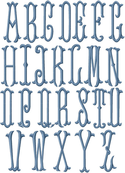 PARIS MONOGRAM FONT