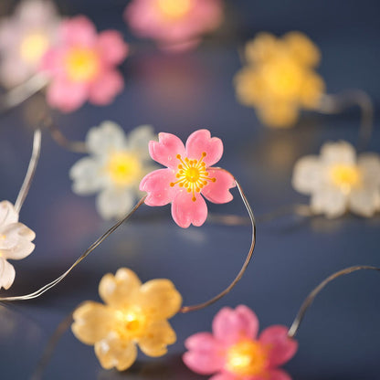 Pastel Flower Micro Lights