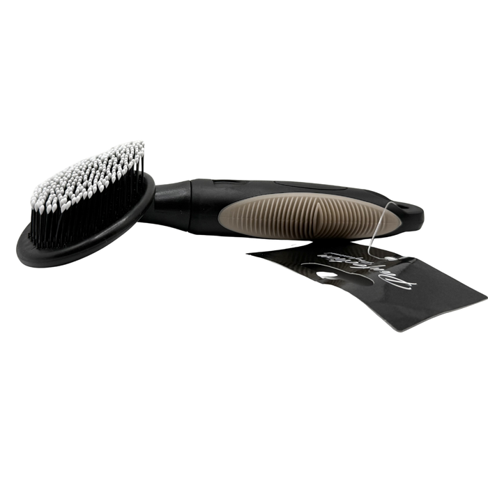 Pawfection Professional Angled Oval Ball Tip Slicker Brush