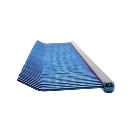 Pawfection Professional Bent Tip Titanium Comb 7.5"