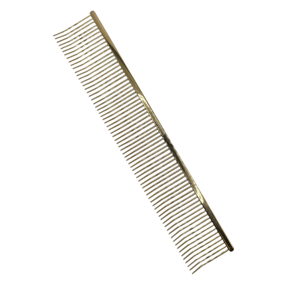 Pawfection Professional Bent Tip Titanium Comb 7.5"