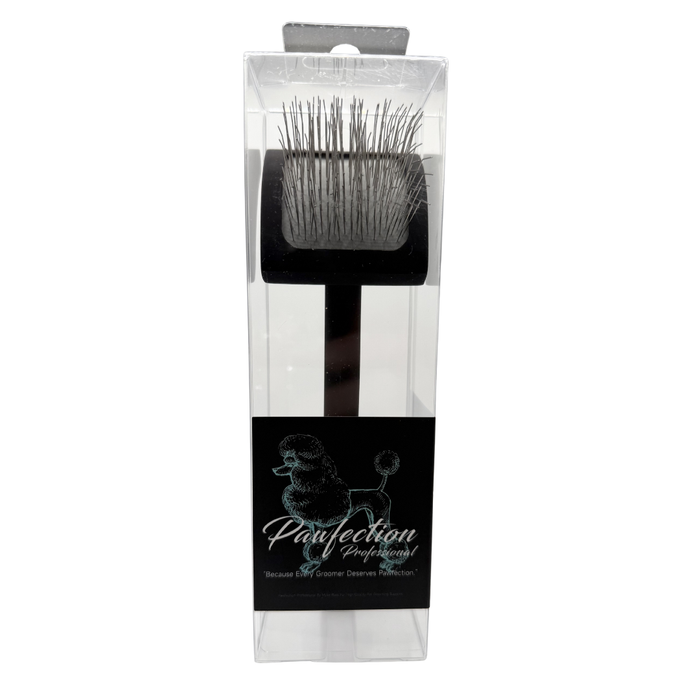 Pawfection Professional Medium-Firm (25mm pins) Wooden Handle Slicker