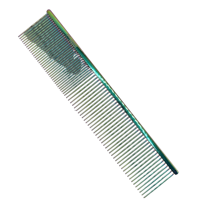 Pawfection Professional Medium/Fine Titanium Comb 7.5"