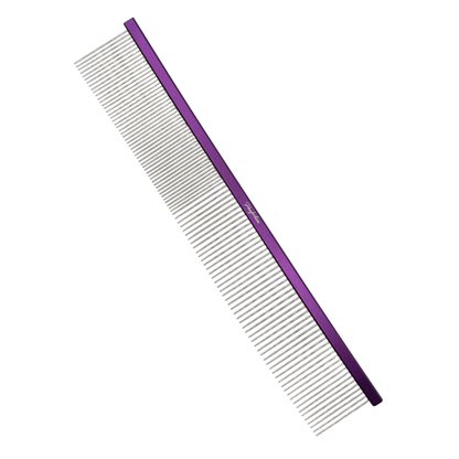 Pawfection Professional Purple Wave Comb 8.75"