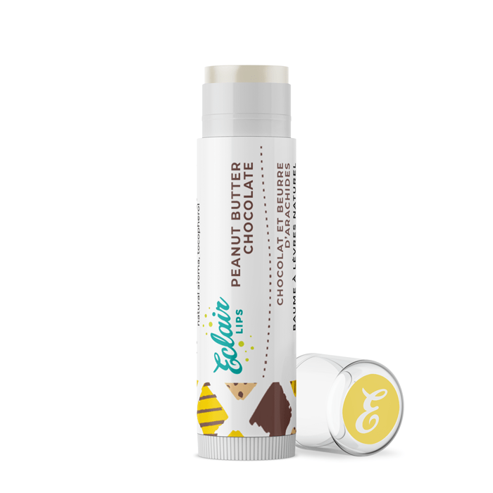 Eclair Lips Peanut Butter Chocolate Lip Balm