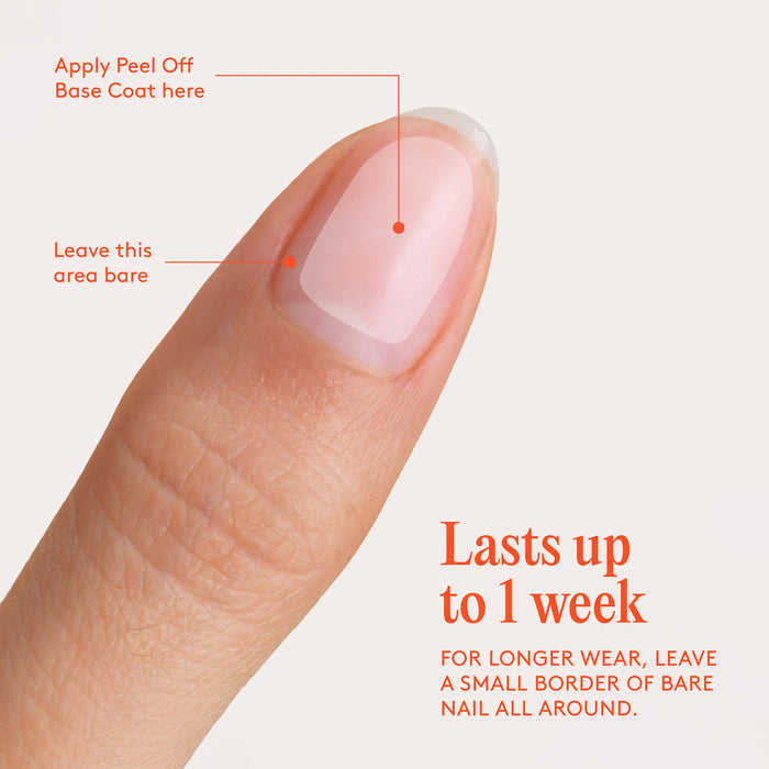 Peel Off Base Coat