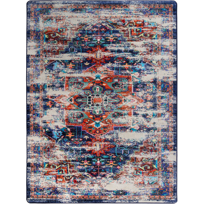 Image of an area rug, Persia - Distressed Wildflower