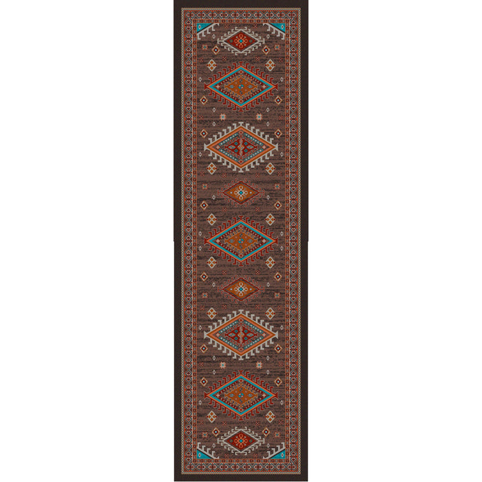 Image of an area rug, Persian Southwest - Brown