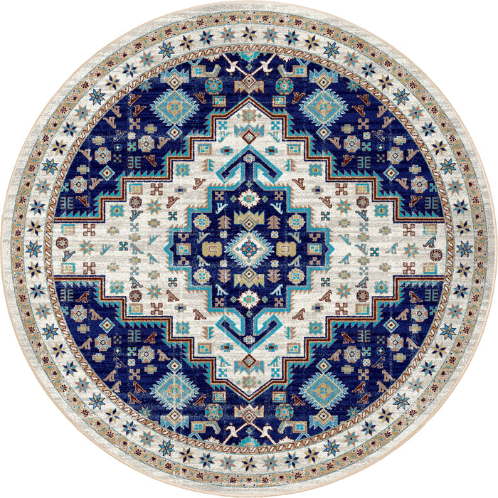 Image of an area rug, Persian Version - Dusk Blue