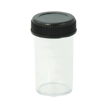 Plastic Container Case for Microscope Objective Lens with RMS Thread, SKU MA02061201, three quarter front view