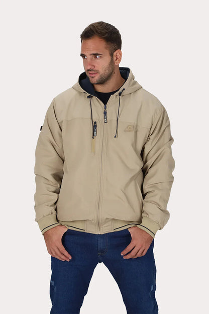 Plus Cortaviento Reversible Beacon Beige Gangster - Gangster