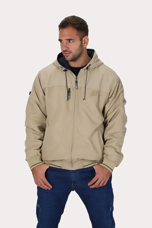Plus Cortaviento Reversible Beacon Beige Gangster - Gangster