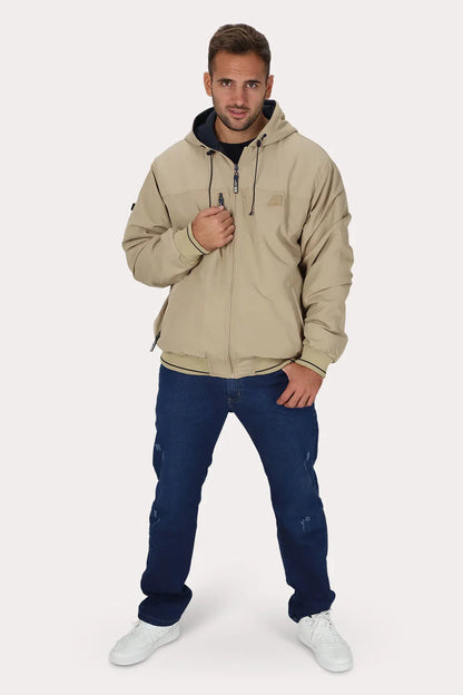 Plus Cortaviento Reversible Beacon Beige Gangster - Gangster