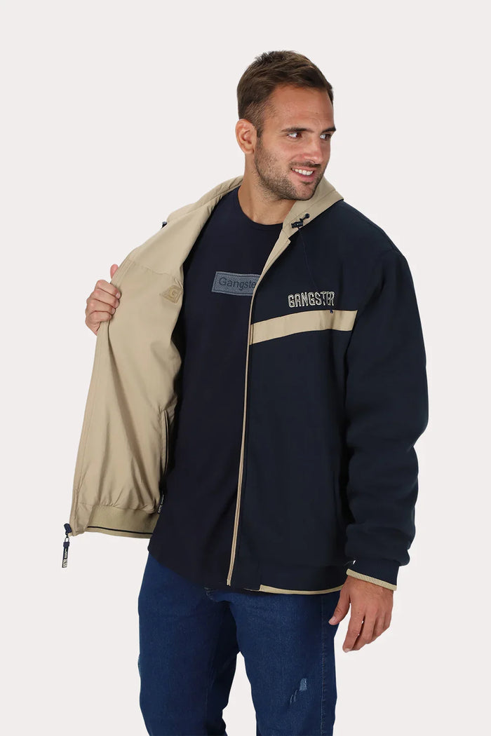 Plus Cortaviento Reversible Beacon Beige Gangster - Gangster