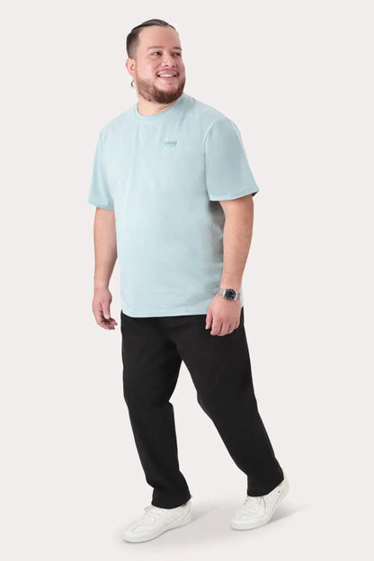 Plus Pantalon Canvas Liso Castle Negro - Gangster