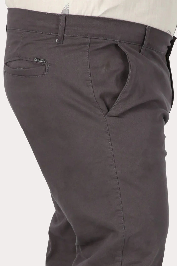 Plus Pantalon Jogger Liso 0 Gris Gangster - Gangster