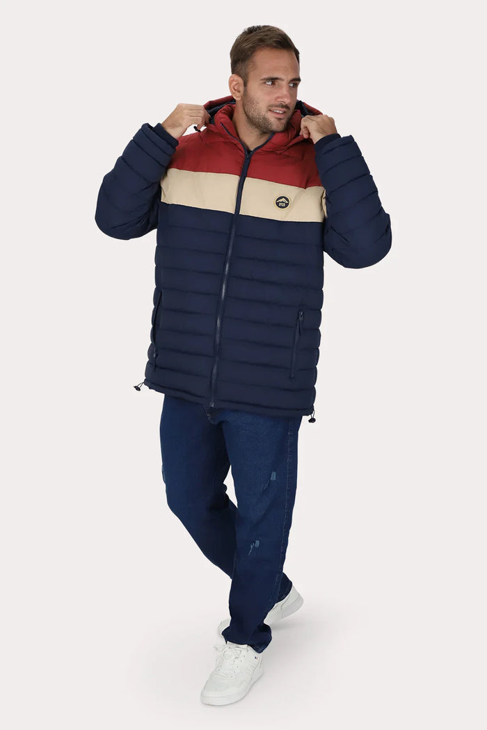 Plus Parka Fynor Azul Marino Gangster