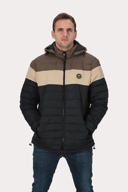 Plus Parka Fynor Negro Gangster
