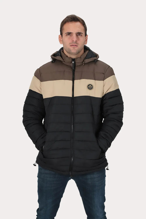 Plus Parka Fynor Negro Gangster