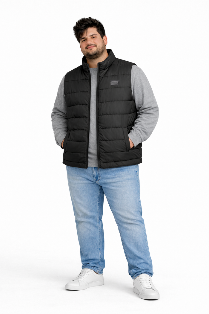 Plus Parka Puffer Element Negro