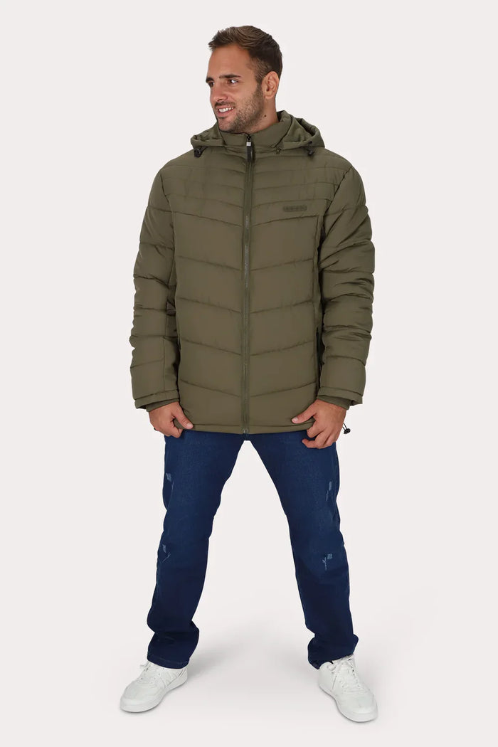 Plus Parka Vetra  Verde Oliva Oscuro Gangster