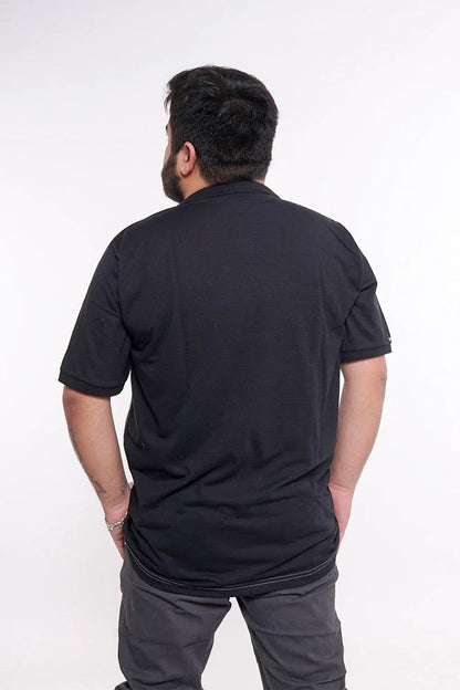 Plus Polera Cuello Dynamo Negro - Gangster