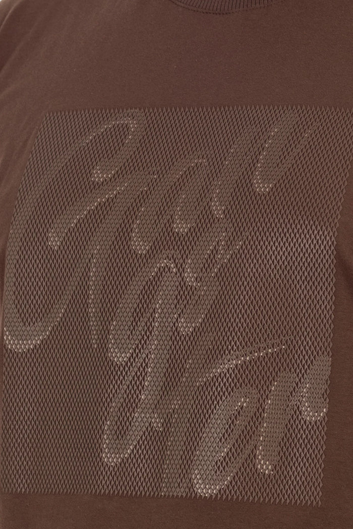 Plus Polera MC Basica Bundy Café Oscuro - Gangster