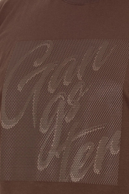 Plus Polera MC Basica Bundy Café Oscuro - Gangster