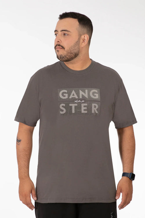 Plus Polera MC Basica Santa Gris - Gangster