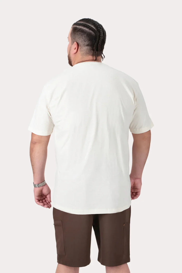 Plus Polera MC Basica Vine Blanco - Gangster