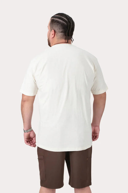 Plus Polera MC Basica Vine Blanco - Gangster