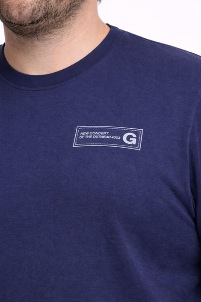 Plus Polera ML Field Azul Marino