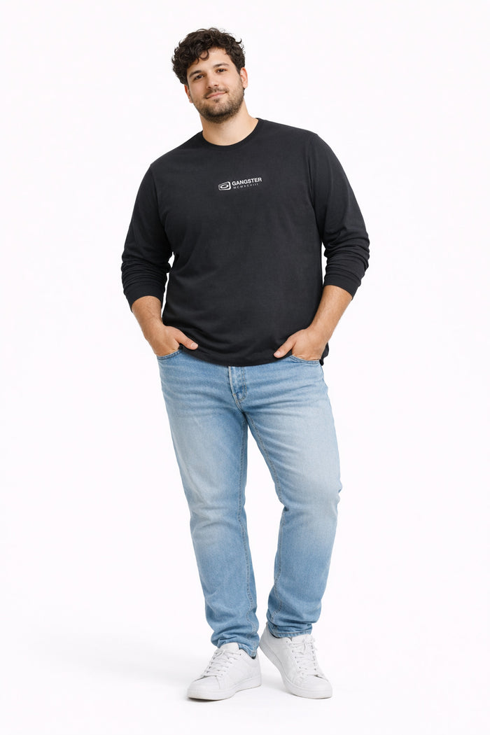 Plus Polera ML Field Negro