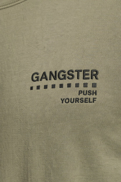 Plus Polera ML Field Verde Oliva