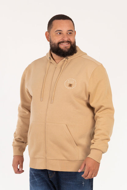 Plus Poleron Fullzipper Keep Beige