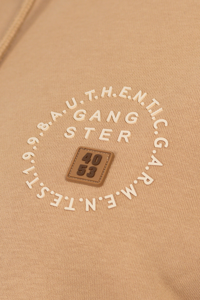 Plus Poleron Fullzipper Keep Beige