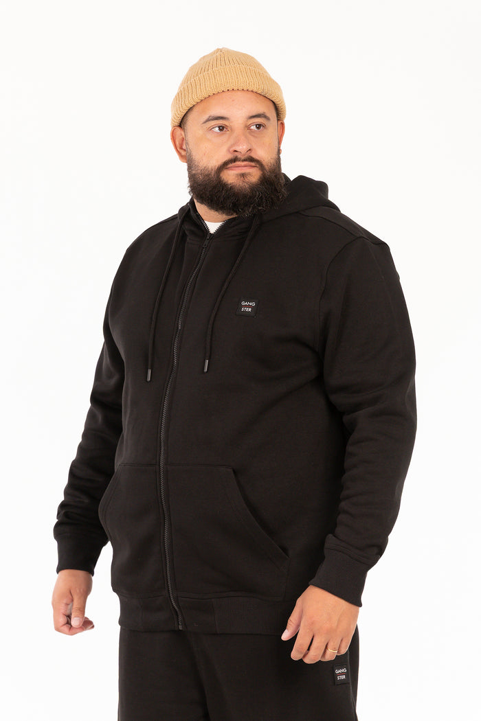 Plus Poleron Fullzipper Path Negro