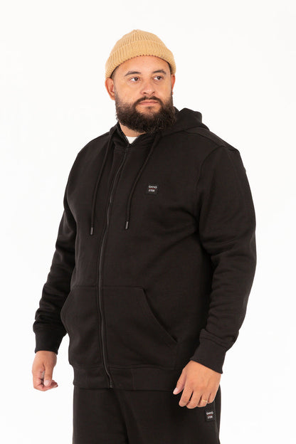 Plus Poleron Fullzipper Path Negro