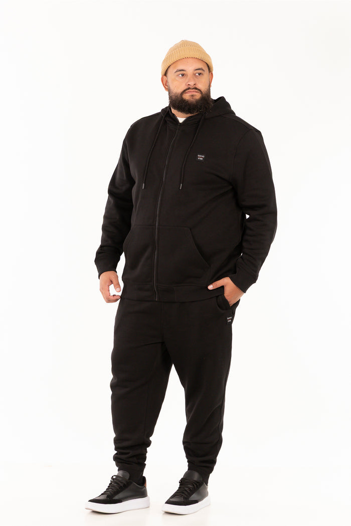 Plus Poleron Fullzipper Path Negro
